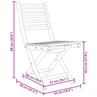 5-Delige Tuinset Bamboe Taupe