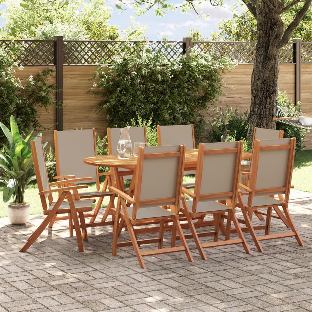 7-Delige Tuinset Massief Acaciahout