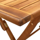 5-Delige Tuinset Polypropeen En Massief Hout