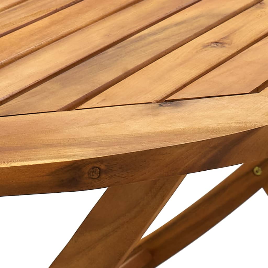7-Delige Tuinset Polypropeen En Massief Hout
