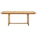 7-Delige Tuinset Poly Rattan En Massief Hout