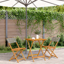 5-Delige Tuinset Poly Rattan En Massief Hout