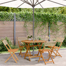 5-Delige Tuinset Poly Rattan En Massief Hout
