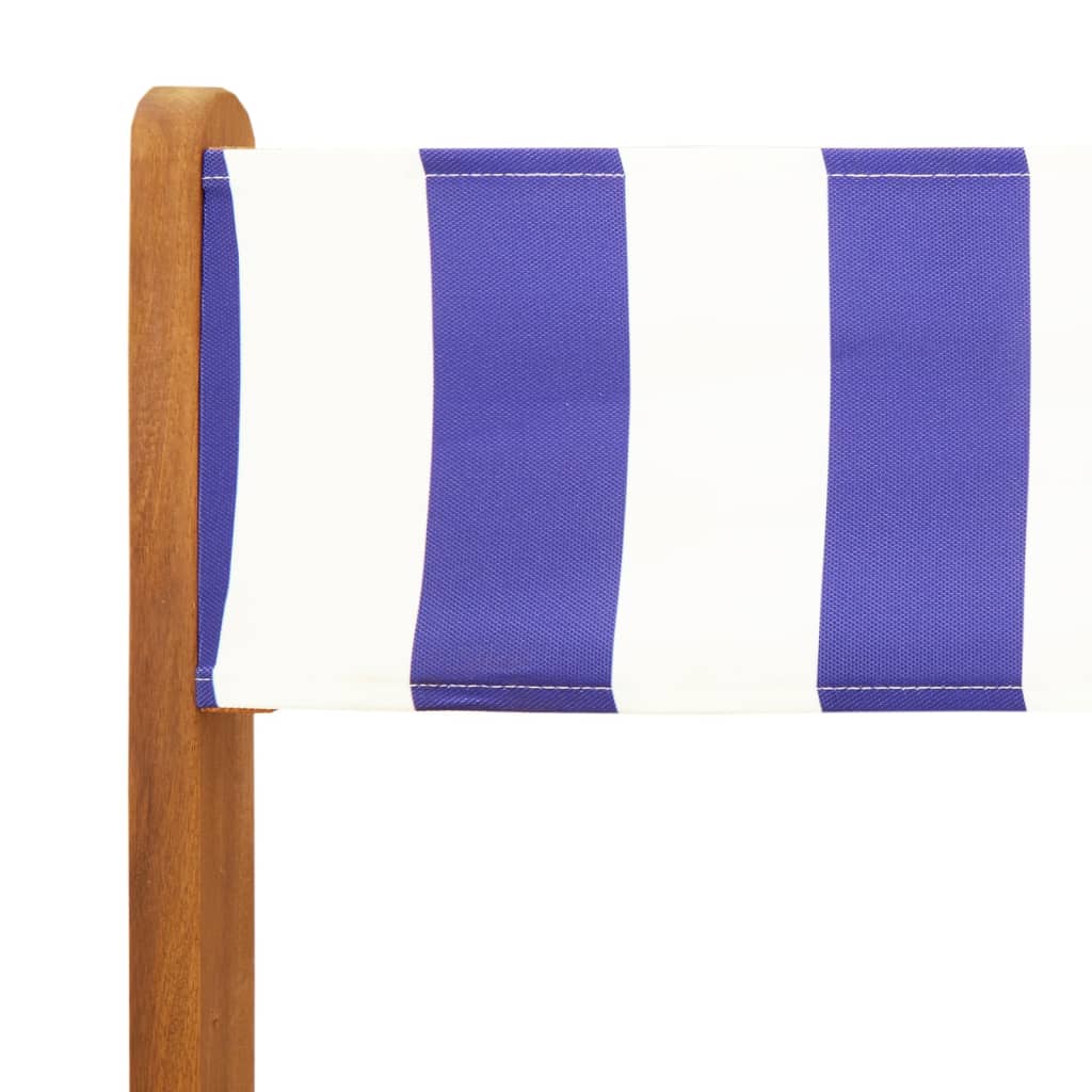 5-Delige Tuinset Massief Hout En Stof