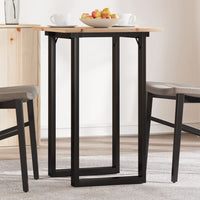 Eettafel Massief Grenenhout En Staal