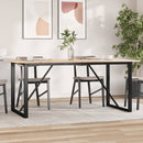 Eettafel Massief Grenenhout En Staal