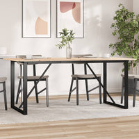 Eettafel Massief Grenenhout En Staal