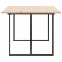 Eettafel Massief Grenenhout En Staal