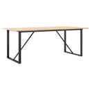 Eettafel Massief Grenenhout En Staal