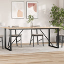 Eettafel Massief Grenenhout En Staal