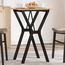 Eettafel Massief Grenenhout En Staal