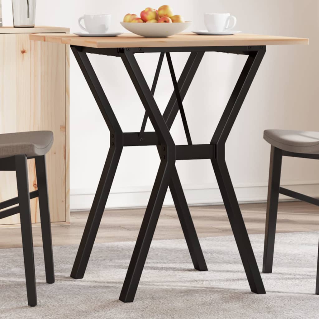 Eettafel Massief Grenenhout En Staal