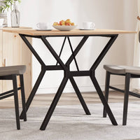 Eettafel Massief Grenenhout En Staal