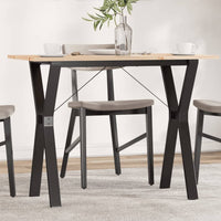 Eettafel Massief Grenenhout En Staal