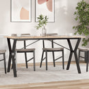 Eettafel Massief Grenenhout En Staal