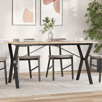 Eettafel Massief Grenenhout En Staal