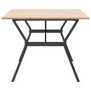 Eettafel Massief Grenenhout En Staal