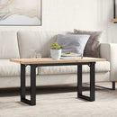 Eettafel Massief Grenenhout En Staal