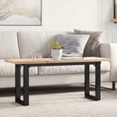 Eettafel Massief Grenenhout En Staal