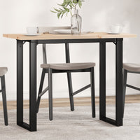 Eettafel Massief Grenenhout En Staal