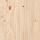Eettafel 60X60X75,5 Cm Massief Grenenhout En Staal