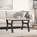 Eettafel Massief Grenenhout En Staal