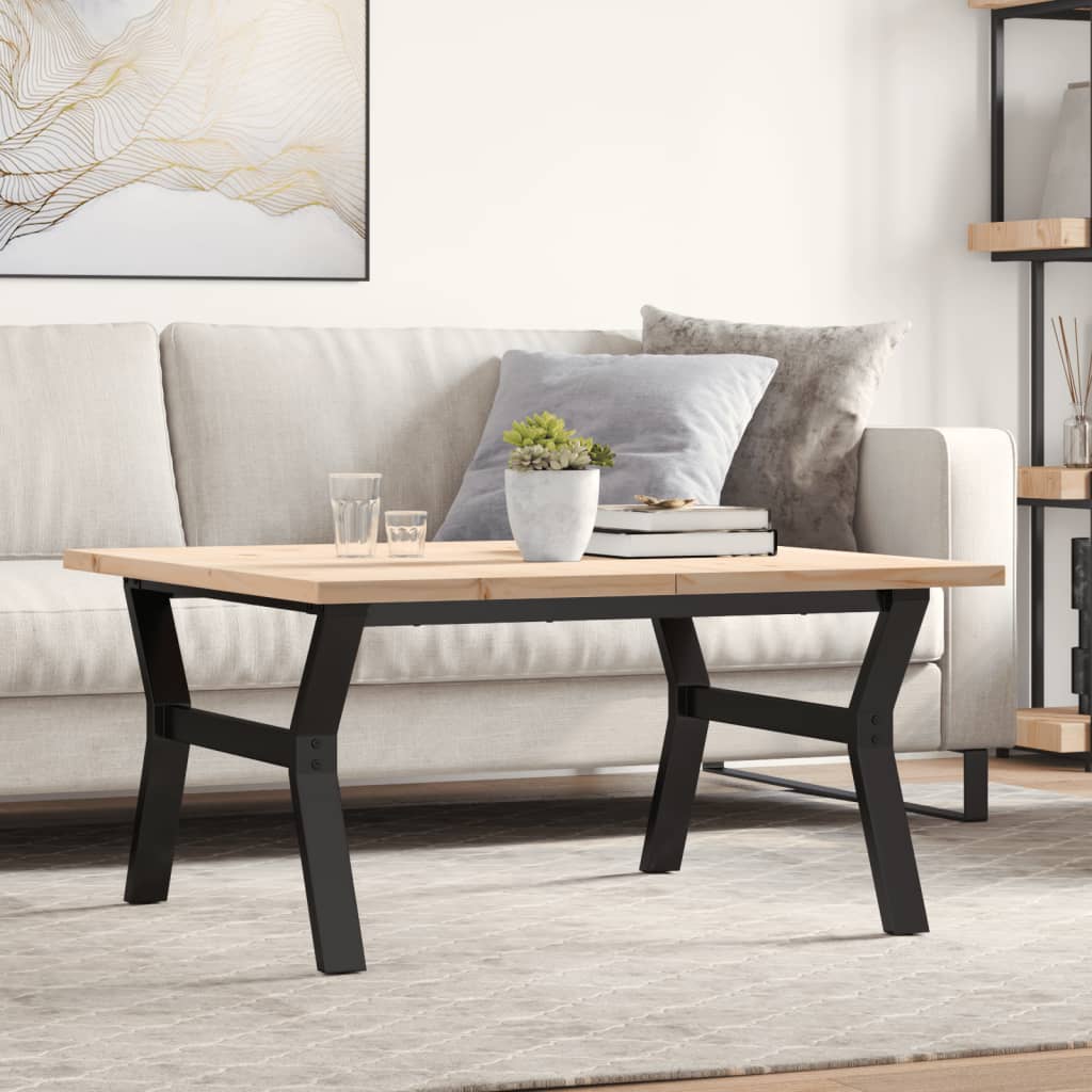 Eettafel Massief Grenenhout En Staal