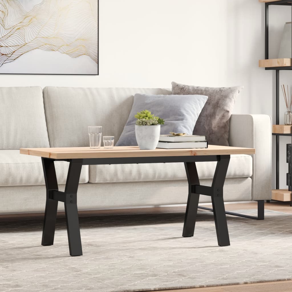 Eettafel Massief Grenenhout En Staal