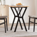 Eettafel Massief Grenenhout En Staal