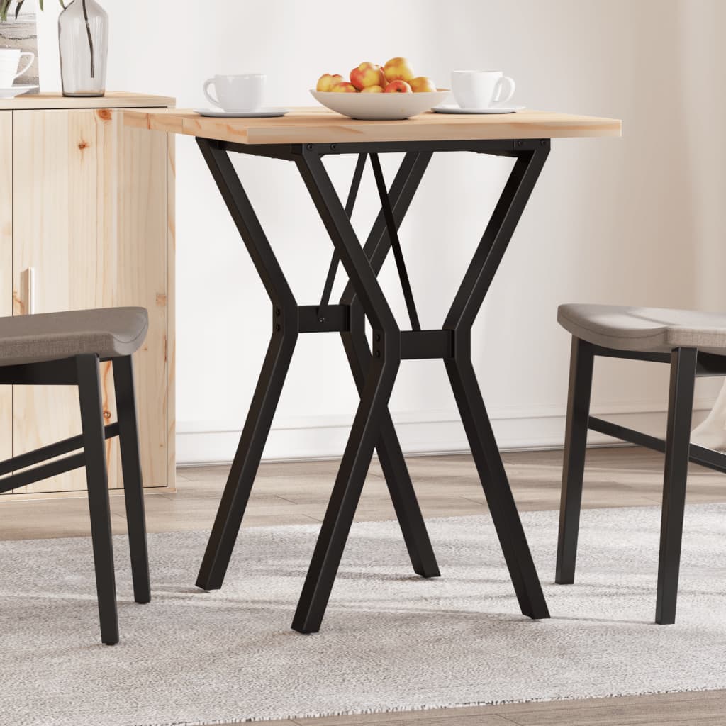 Eettafel Massief Grenenhout En Staal