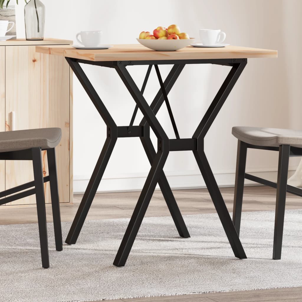 Eettafel Massief Grenenhout En Staal