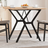Eettafel Massief Grenenhout En Staal