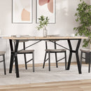 Eettafel Massief Grenenhout En Staal