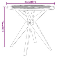 3-Delige Tuinset Massief Acaciahout