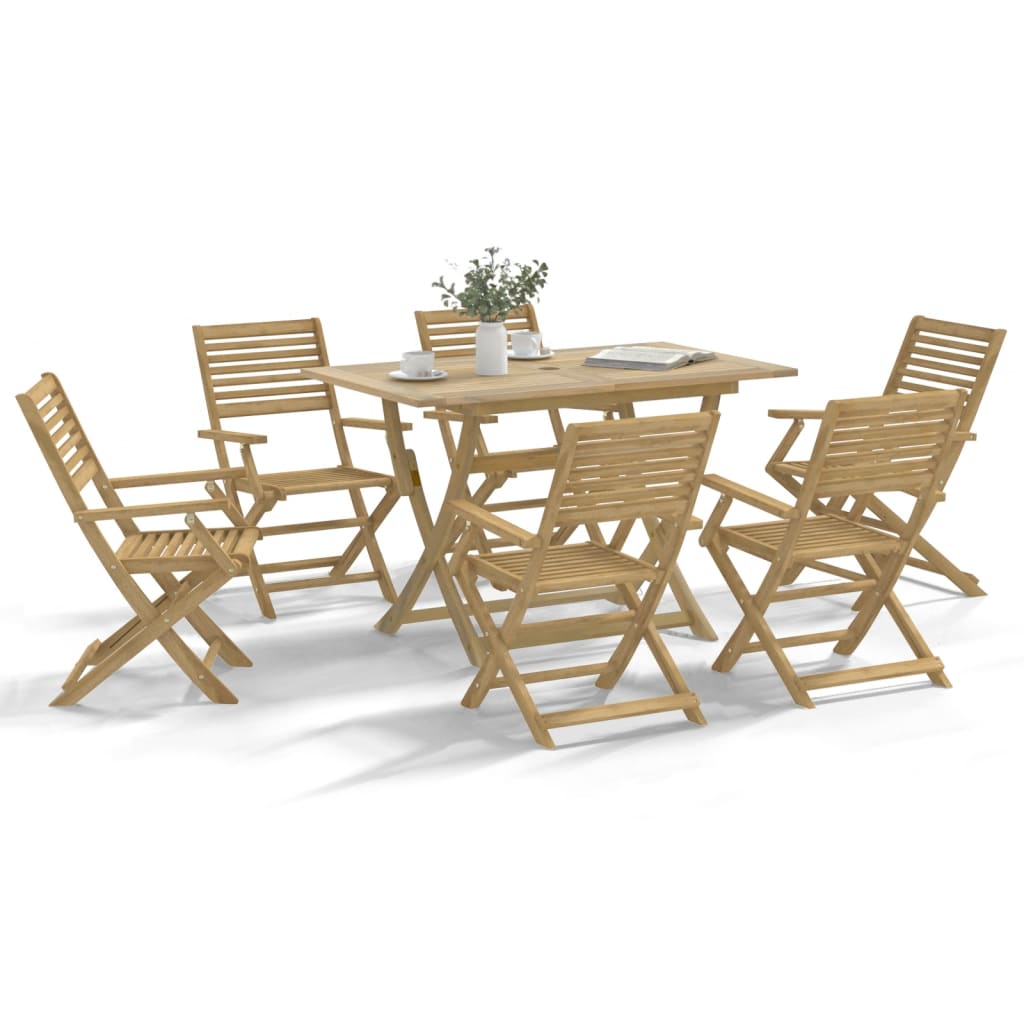 7-Delige Tuinset Massief Acaciahout