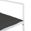5-Delige Tuinset Met Kussens Textileen Wit