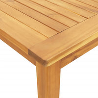 7-Delige Tuinset 180X90X75 Cm Massief Acaciahout