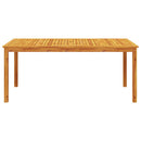 9-Delige Tuinset 180X90X75 Cm Massief Acaciahout
