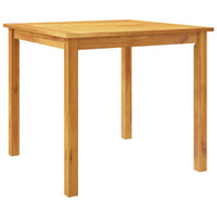 3-Delige Tuinset 85X85X74 Cm Massief Acaciahout