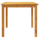 3-Delige Tuinset 85X85X74 Cm Massief Acaciahout