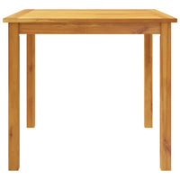 3-Delige Tuinset 85X85X74 Cm Massief Acaciahout