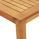 3-Delige Tuinset 85X85X74 Cm Massief Acaciahout