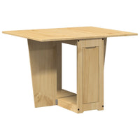 Eettafel Corona Inklapbaar Massief Grenenhout