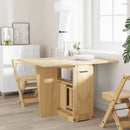 Eettafel Corona Inklapbaar Massief Grenenhout
