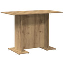 Eettafel 110X60X75 Cm Bewerkt Hout
