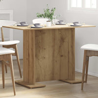 Eettafel 110X60X75 Cm Bewerkt Hout