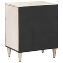 Bed Kast Met Lade 50 X 33 X 60 Cm Massief Mango Hout