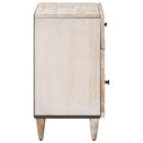 Bed Kast Met Lade 50 X 33 X 60 Cm Massief Mango Hout