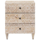 Bed Kast Met Lade 50 X 33 X 60 Cm Massief Mango Hout