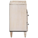 Bed Kast Met Lade 50 X 33 X 60 Cm Massief Mango Hout